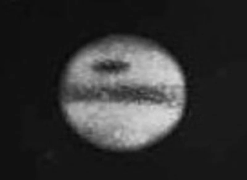  A sorprendente diferenza entre a primeira foto de Xúpiter e a máis recente