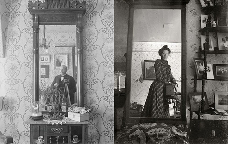  A tükör előtti szelfik 1900 óta készülnek