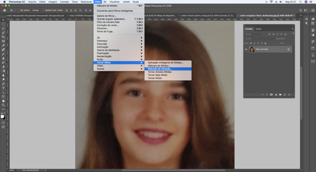  Hvordan gjenopprette uskarpe og ustabile bilder med Adobe Photoshop